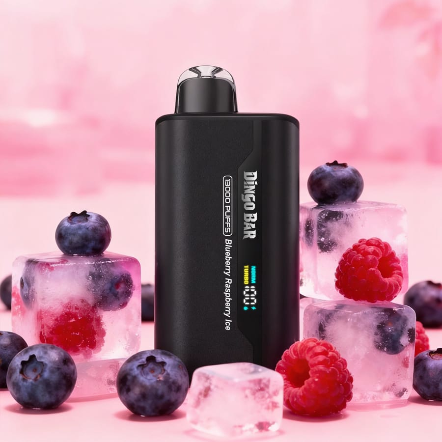 DINGO BAR BLUEBERRY RAPBERRY ICE – 13000 PUFFS