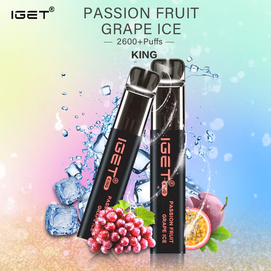 IGET KING PASSIONFRUIT GRAPE ICE – 2600 PUFFS