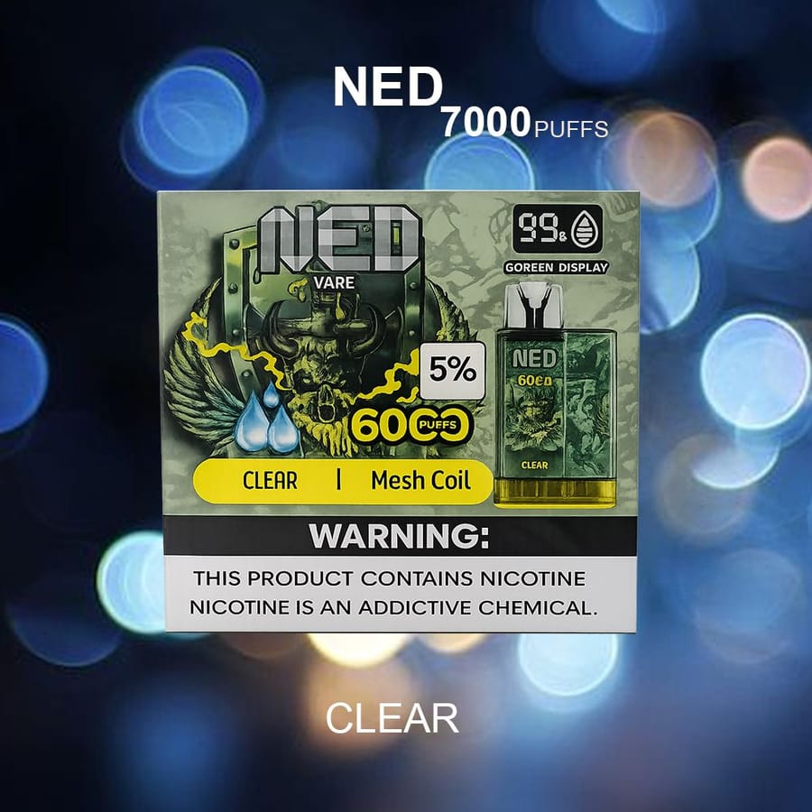 NED CLEAR – 6000 PUFFS